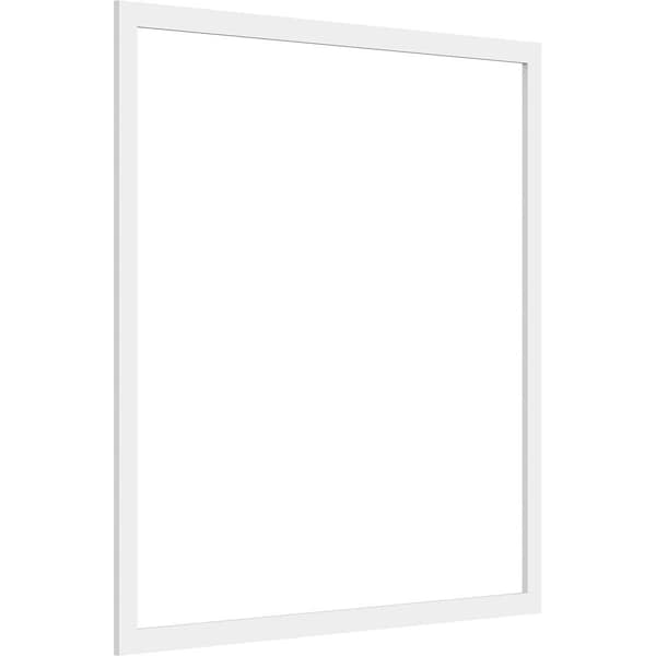 Ekena Millwork Prescott Decorative Wall Panel (Two-Piece), 40"W x 40"H x 3/8"P - WALP40X40X037PRE