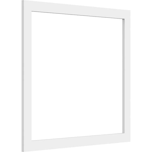 Ekena Millwork Prescott Decorative Wall Panel (Two-Piece), 24"W x 22"H x 3/8"P - WALP24X22X037PRE