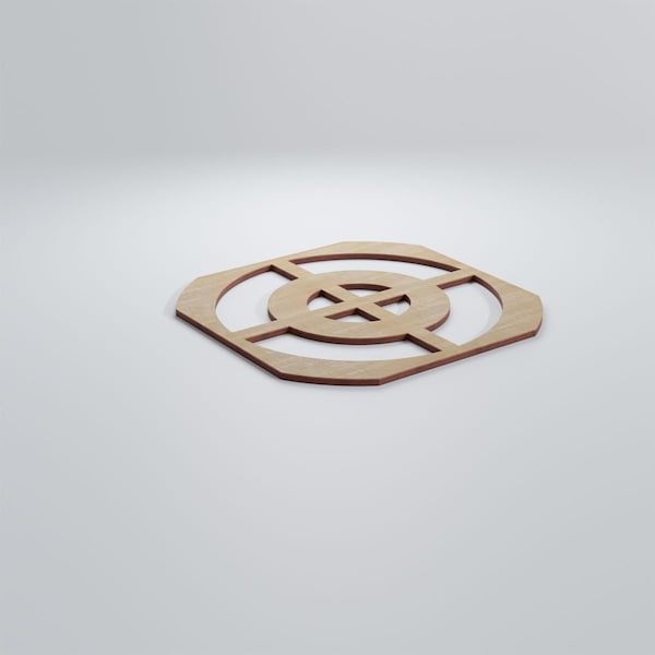 Ekena Millwork Medium Sullivan Decorative Fretwork Wood Wall Panels, Birch, 15 3/8"W x 15 3/8"H x 3/8"T - WALW16X16X0375SULBI