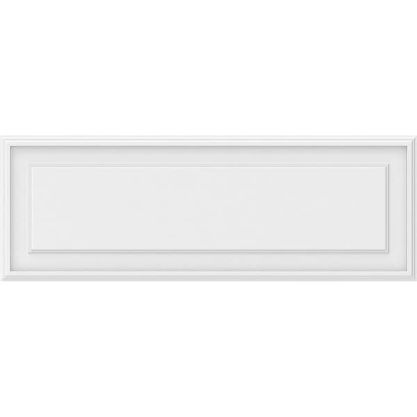 Ekena Millwork Legacy Raised Panel Decorative Wall Panel, 40"W x 14"H x 5/8"P - WALP40X14X062LEG