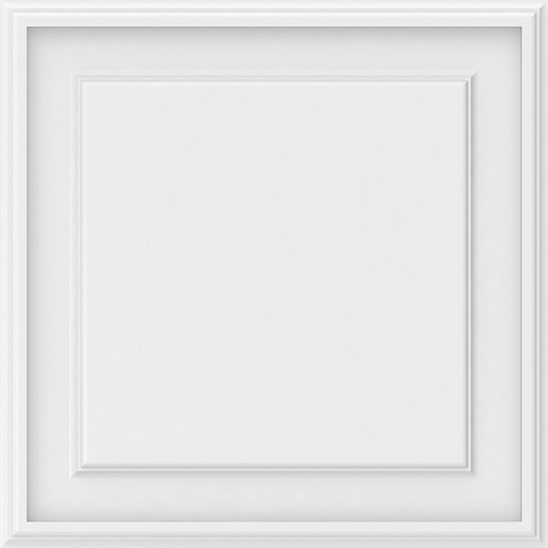 Ekena Millwork Legacy Raised Panel Decorative Wall Panel, 20"W x 20"H x 5/8"P - WALP20X20X062LEG