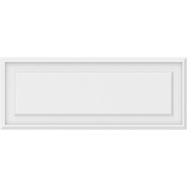 Ekena Millwork Legacy Raised Panel Decorative Wall Panel, 36"W x 14"H x 5/8"P - WALP36X14X062LEG