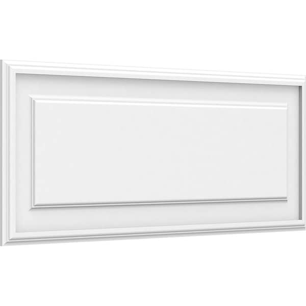 Ekena Millwork Legacy Raised Panel Decorative Wall Panel, 36"W x 14"H x 5/8"P - WALP36X14X062LEG