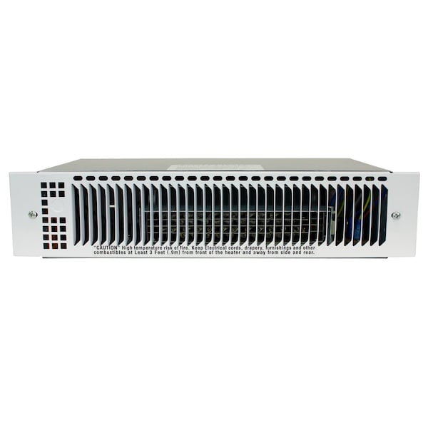 King Electric Kt Multiwatt Kick Space Heater 120V 1500W White - KT1215-MW-W