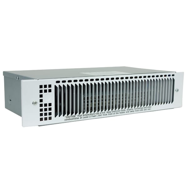 King Electric Kt Multiwatt Kick Space Heater 120V 1500W White - KT1215-MW-W