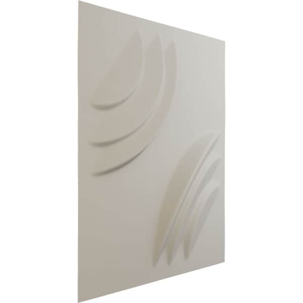 Ekena Millwork 11 7/8in. W x 11 7/8in. H Artisan EnduraWall Decorative 3D Wall Panel, Total 11.76 Sq. Ft., 12PK - WP12X12ARGBW-CASE-12