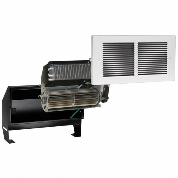 Cadet Recessed Electric Wall-Mount Heater, Recessed, 700/900/1600W W, 120/240V AC, Squirrel Cage Blower - RMC162W