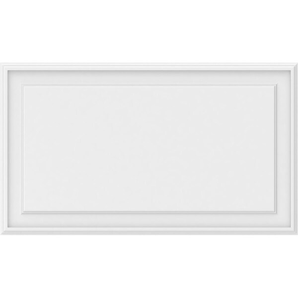 Ekena Millwork Legacy Raised Panel Decorative Wall Panel, 38"W x 22"H x 5/8"P - WALP38X22X062LEG