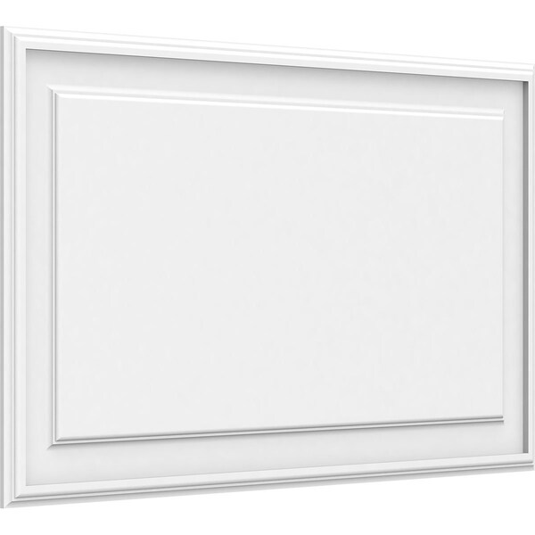 Ekena Millwork Legacy Raised Panel Decorative Wall Panel, 38"W x 22"H x 5/8"P - WALP38X22X062LEG