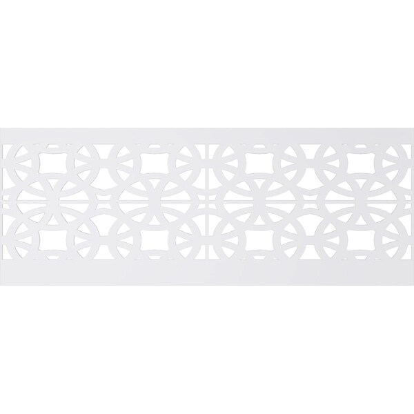 Ekena Millwork 36"H x 94 1/2"W Brownsville PVC Wainscot Paneling Kit - WPK36X94BNE