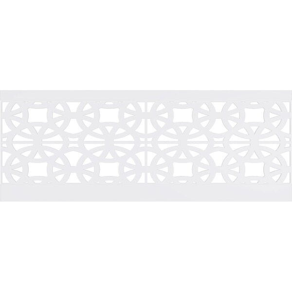 Ekena Millwork 36"H x 94 1/2"W Brownsville PVC Wainscot Paneling Kit - WPK36X94BNE