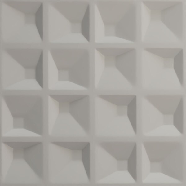 Ekena Millwork 19 5/8in. W x 19 5/8in. H Tristan EnduraWall Decorative 3D Wall Panel Covers 2.67 Sq. Ft. - WP20X20TNCST