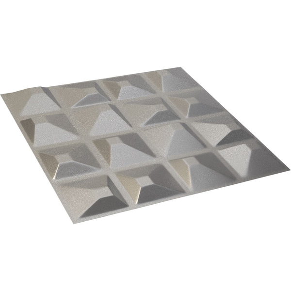 Ekena Millwork 19 5/8in. W x 19 5/8in. H Tristan EnduraWall Decorative 3D Wall Panel Covers 2.67 Sq. Ft. - WP20X20TNCST