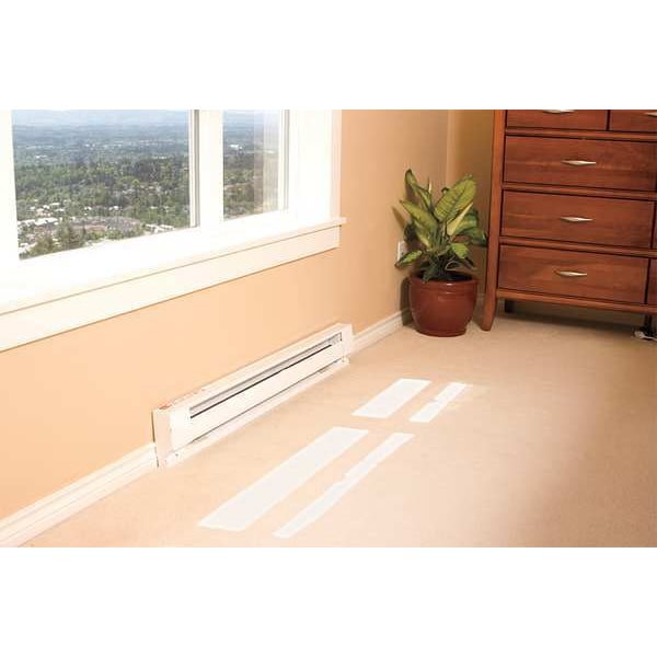 Cadet 30" Electric Baseboard Heater, White, 375/500W, 208/240V - 2F500W