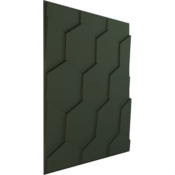 Ekena Millwork 19 5/8in. W x 19 5/8in. H Honeycomb EnduraWall Decorative 3D Wall Panel Covers 2.67 Sq. Ft. - WP20X20HBGHC