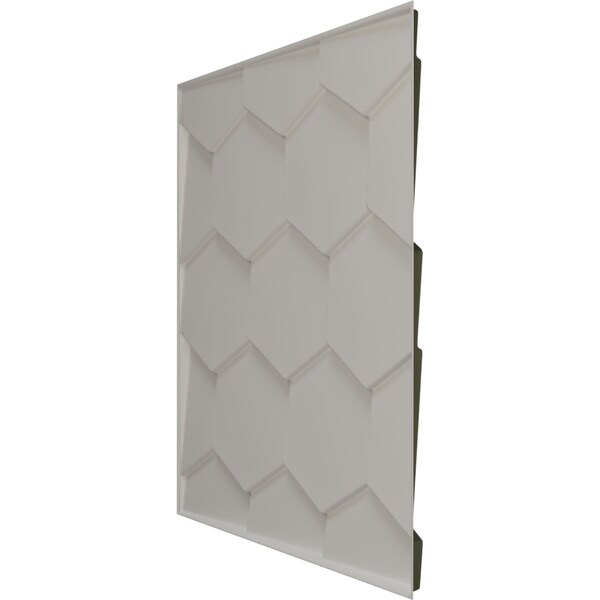 Ekena Millwork 19 5/8in. W x 19 5/8in. H Honeycomb EnduraWall Decorative 3D Wall Panel Covers 2.67 Sq. Ft. - WP20X20HBGHC