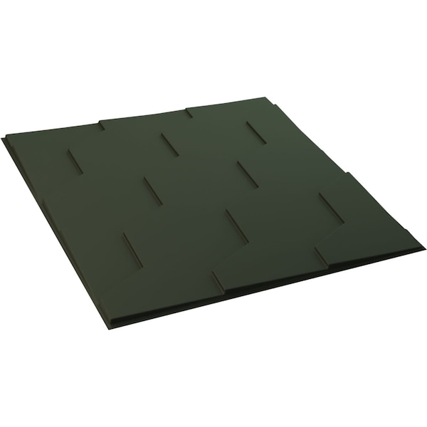 Ekena Millwork 19 5/8in. W x 19 5/8in. H Honeycomb EnduraWall Decorative 3D Wall Panel Covers 2.67 Sq. Ft. - WP20X20HBGHC