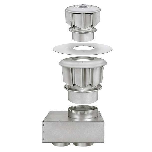 Dayton Vertical Combustion Air Inlet Kit, 5 In - 32V266
