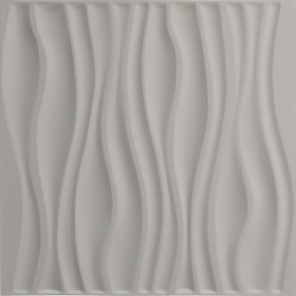 Ekena Millwork 19 5/8in. W x 19 5/8in. H Leandros EnduraWall Decorative 3D Wall Panel Covers 2.67 Sq. Ft. - WP20X20LECDC