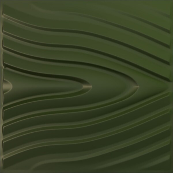 Ekena Millwork 19 5/8in. W x 19 5/8in. H Kahuna EnduraWall Decorative 3D Wall Panel Covers 2.67 Sq. Ft. - WP20X20KHGCG