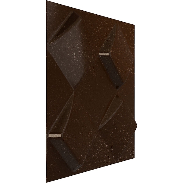 Ekena Millwork 19 5/8in. W x 19 5/8in. H Bradley EnduraWall Decorative 3D Wall Panel Covers 2.67 Sq. Ft. - WP20X20BYAMB