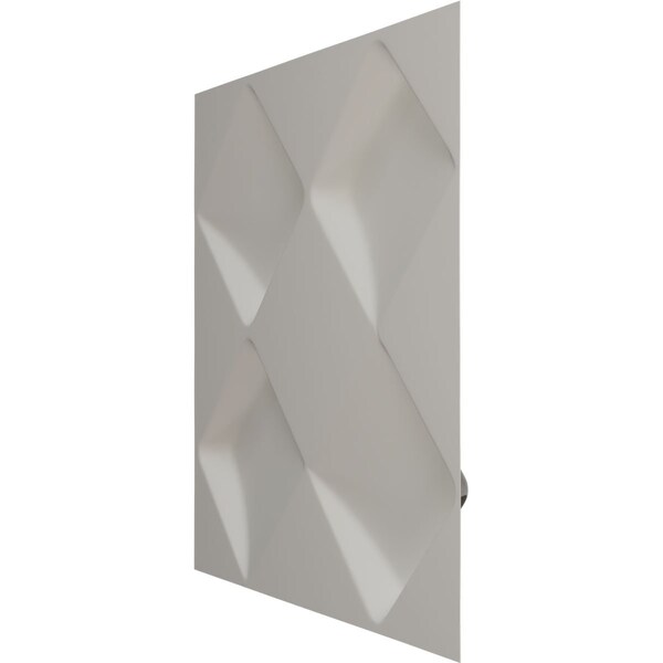 Ekena Millwork 19 5/8in. W x 19 5/8in. H Bradley EnduraWall Decorative 3D Wall Panel Covers 2.67 Sq. Ft. - WP20X20BYAMB