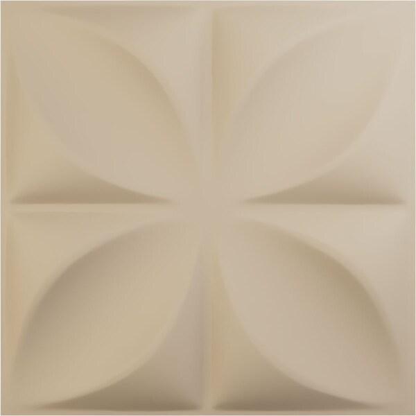 Ekena Millwork 19 5/8in. W x 19 5/8in. H Alexa EnduraWall Decorative 3D Wall Panel, Total 32.04 Sq. Ft., 12PK - WP20X20ALGBE-CASE-12