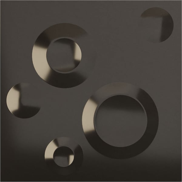 Ekena Millwork 11 7/8in. W x 11 7/8in. H Cole EnduraWall Decorative 3D Wall Panel Covers 0.98 Sq. Ft. - WP12X12COCCH