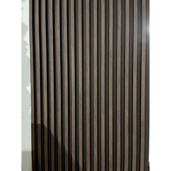 Ejoy Acoustic Vinyl Wall Cladding Siding Panel, 94.5 in. x 4.8 in. x 0.5 in., 4PK - VWC_NX-5029