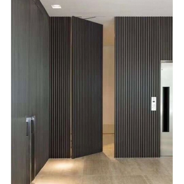 Ejoy Acoustic Vinyl Wall Cladding Siding Panel, 94.5 in. x 4.8 in. x 0.5 in., 4PK - VWC_NX-5029