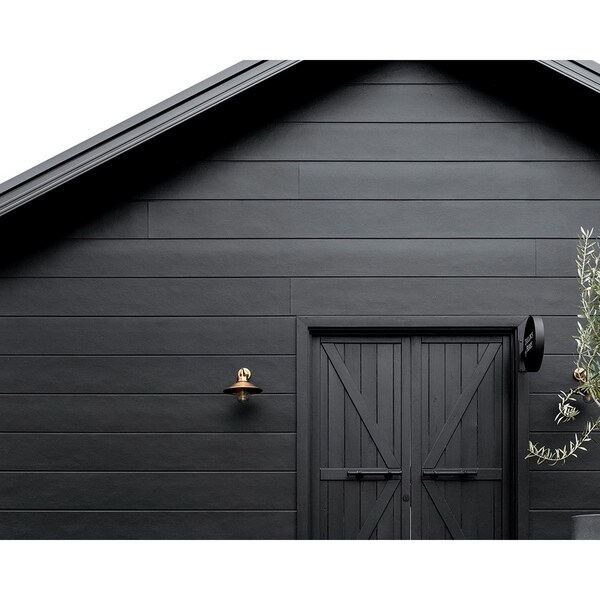Ejoy 106in x 6.1in Outdoor WPC Vinyl Wall Siding Panel, 4PK - WSP_FEW1