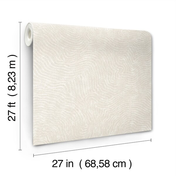 York Wallcoverings Modern Wood White Wallpaper - OI0713
