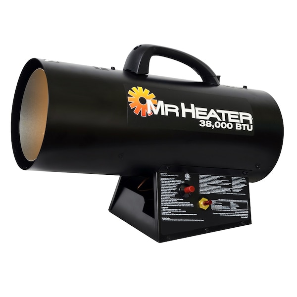 Mr. Heater Forced Air Propane Heater with QBT, 38, 00 - MH38QFA