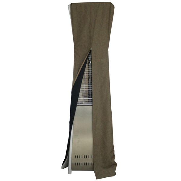 Gardencontrol Triangle Glass Tube Patio Heater Commercial Cover Tan - GA2773147
