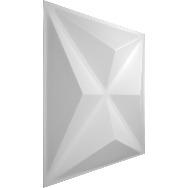 Ekena Millwork 11 7/8in. W x 11 7/8in. H Kent EnduraWall Decorative 3D Wall Panel Covers, Total 11.75 Sq. Ft., 12PK - WP12X12KEWH-CASE-12