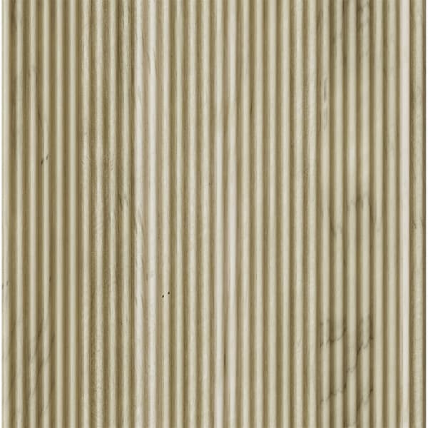 Designs Of Distinction 3/4" Deep Double Bead Tambour - Paint Grade (12"W x 96"L) - 011296103PT1