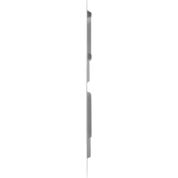 Ekena Millwork 11 7/8in. W x 11 7/8in. H Oslo EnduraWall Decorative 3D Wall Panel Covers Total 48.96 Sq. Ft., 50PK - WP12X12OSWH-CASE-50