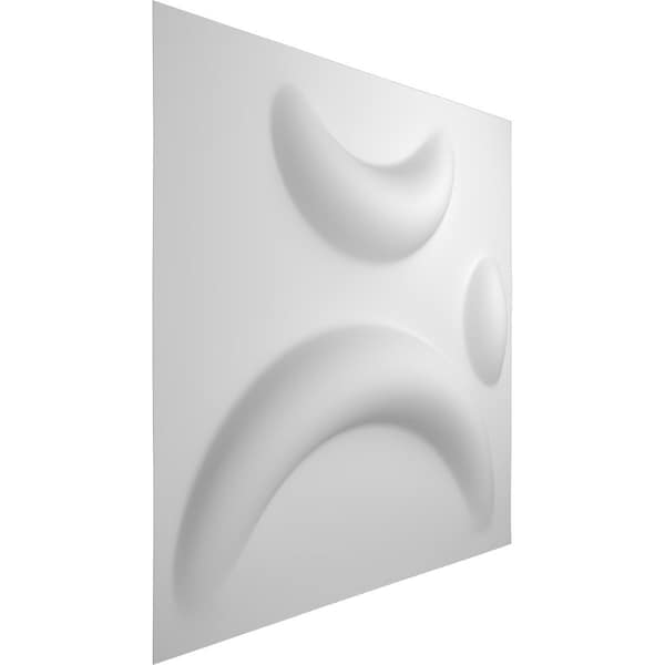 Ekena Millwork 11 7/8in. W x 11 7/8in. H Seville EnduraWall Decor 3D Wall Panel Covers Total 19.59 Sq. Ft., 20PK - WP12X12SEWH-CASE-20