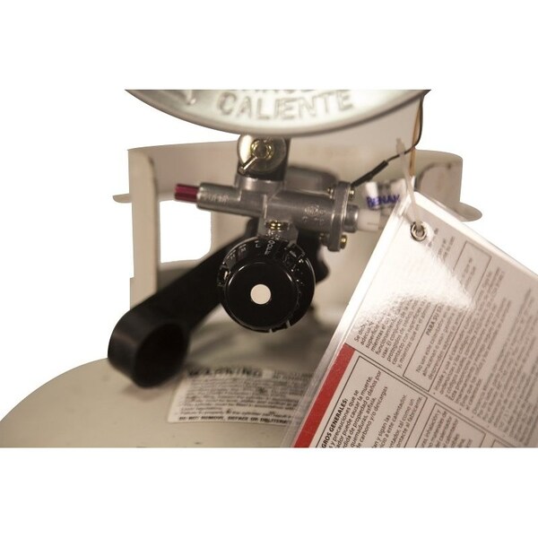 Dura Heat Dura Heat TT-15S/CSA Single Tank Top Heater, 9000, 12,000, 15,000 Btu, Liquid Propane, Silver - TT-15S/CSA