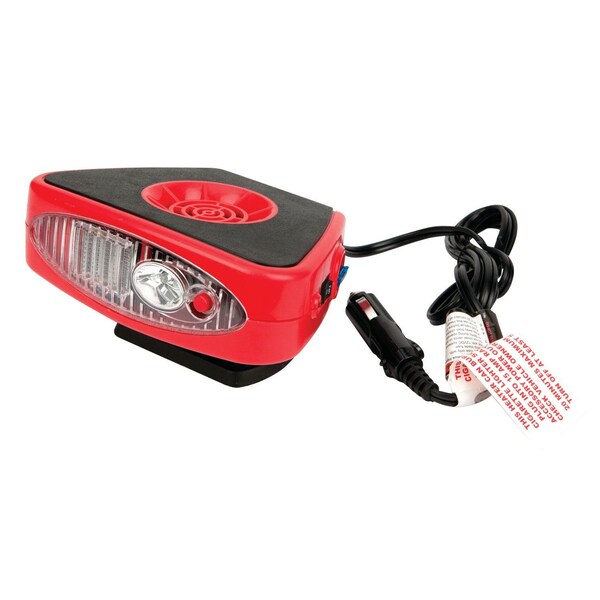 Perform Tool Interior Heater/ Defroster Quickly Defrost/ Warm Windshields And Surfaces; 360 Degree Swivel Base - W5009