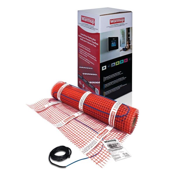 Warmup 24 ft. x 20 in. 120V Heated Floor Mat - 40 sq. ft. - DWM-120-560