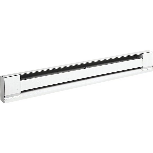 Tpi 2900S Series Baseboard Heater, 6347 A, 208240 V, 15001125 W, 51003825 Btuhr BTU, Ivory - H2915-072S