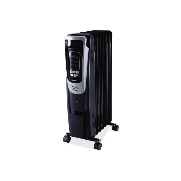 Sp Richards Lorell Mobile Radiator Heater W/ LED Display 1500W, Black - LLR33568