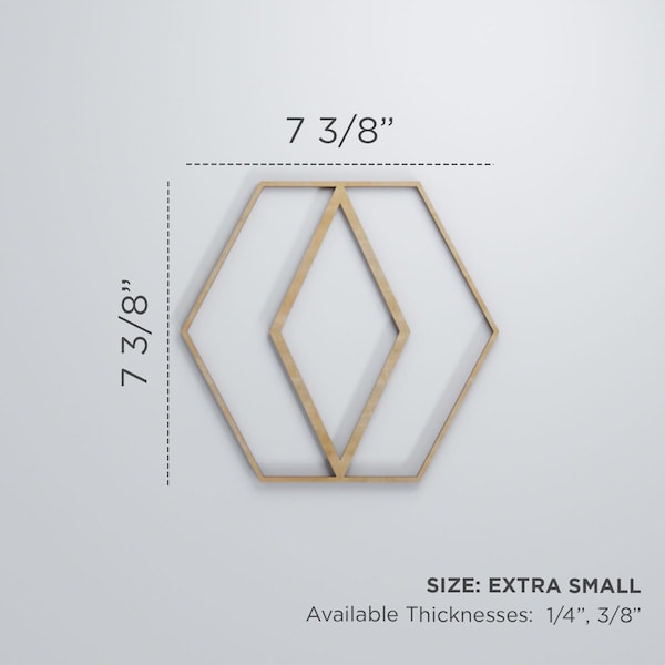 Ekena Millwork Extra Small Hillrose Decorative Fretwork Wood Wall Panels, Birch, 7 3/8"W x 7 3/8"H x 3/8"T - WALW08X08X0375HREBI
