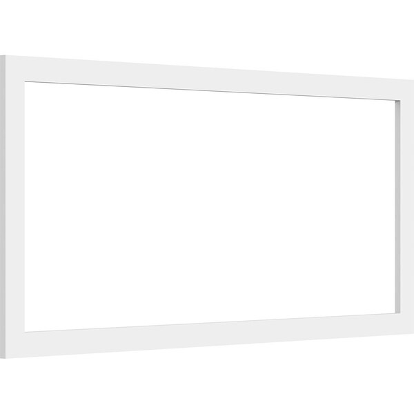 Ekena Millwork Prescott Decorative Wall Panel (Two-Piece), 38"W x 18"H x 3/8"P - WALP38X18X037PRE