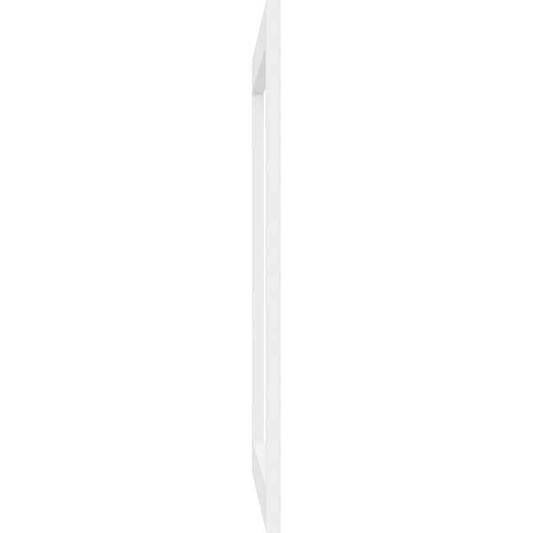 Ekena Millwork Prescott Decorative Wall Panel (Two-Piece), 38"W x 18"H x 3/8"P - WALP38X18X037PRE