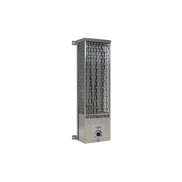 King Electric Pump House Heater 240/120V 1000/250W Stainless Steel - U24100-SS