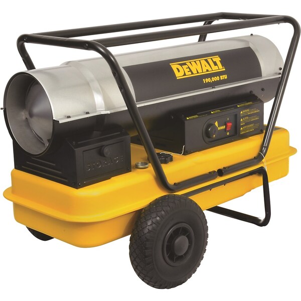 Dewalt Forced Air Heater, Heavy Duty, Kerosene - DXH190HD