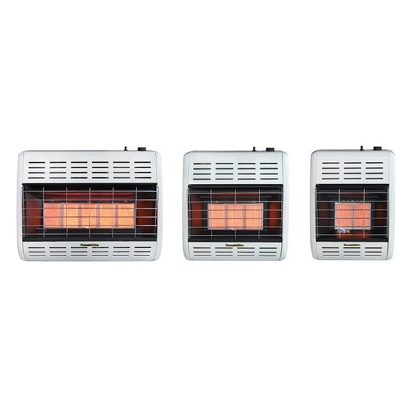 Empire 10000 BTU Infrared Radiant Vent Free Gas Heater with Thermostat, Natural Gas - HRW10TN