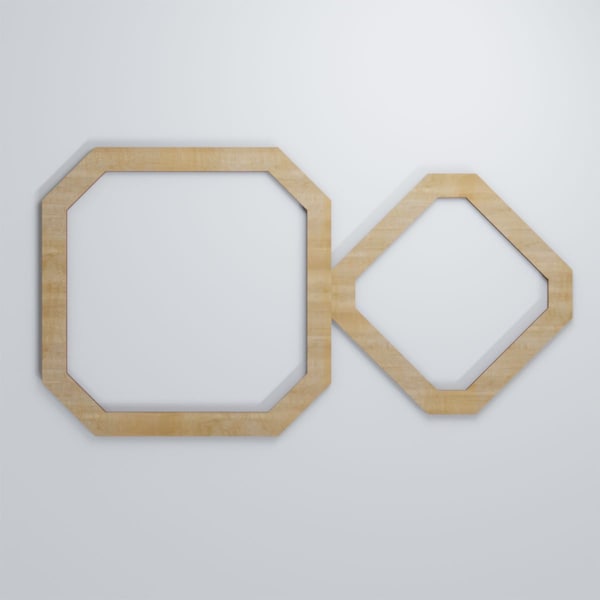 Ekena Millwork Medium Lockhart Decorative Fretwork Wood Wall Panels, Hickory, 26 1/4"W x 15 3/8"H x 3/8"T - WALW16X16X0375LKHHI
